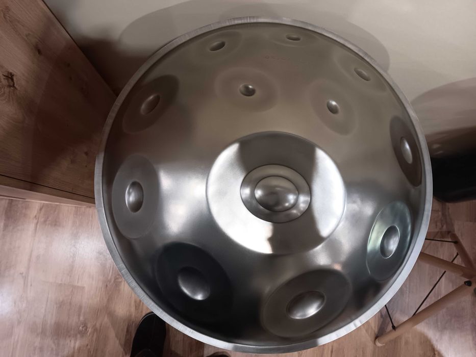 Чисто нов! Поръчков Handpan серия Horayzon Master D Kurd 12Note 440 Hz