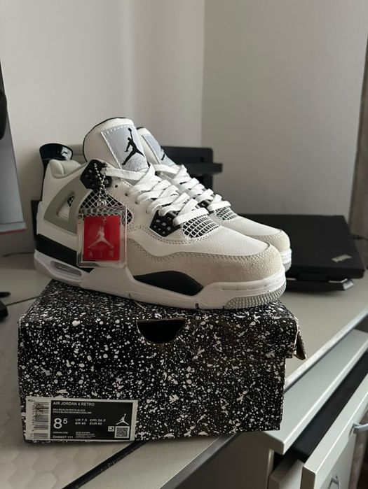 air jordan 4 military black(j4)