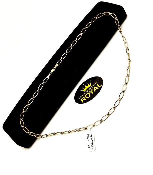 Bijuteria Royal lant din aur 14k 4.75 gr