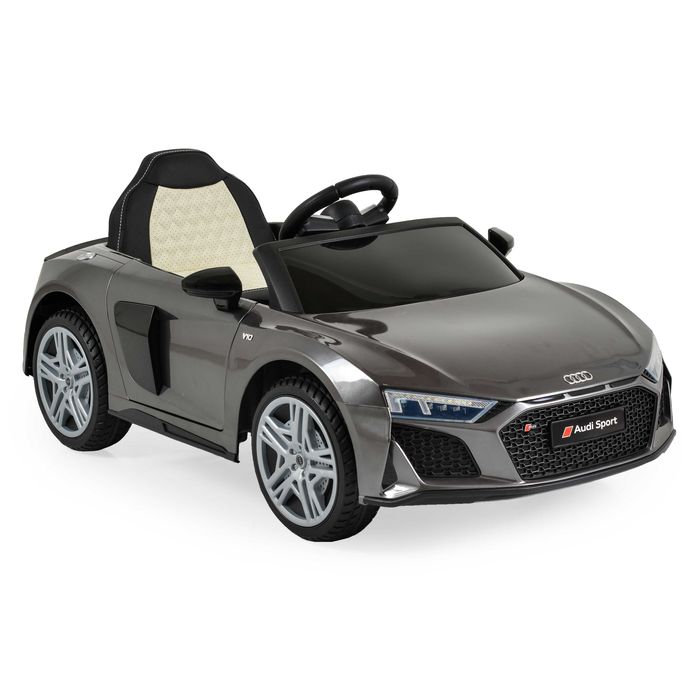 ТОП ЦЕНА!НОВО!Акумулаторна кола Audi R8 Spyder с 12V,меки гуми,металик