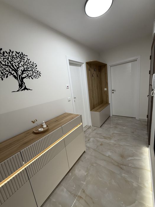 Чисто нов двустаен под наем във Варна Възраждане затворен комплекс