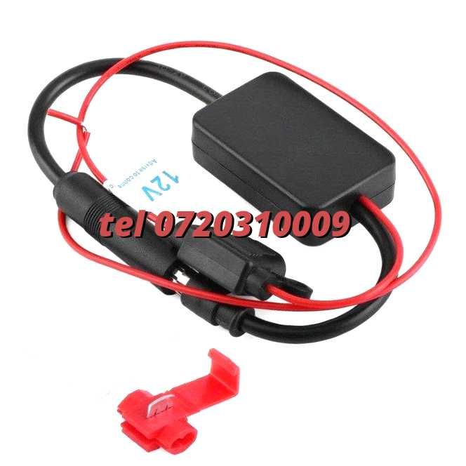 Amplificator Pentru Semnal Antena Radio Auto Camioane Etc Fm 12v