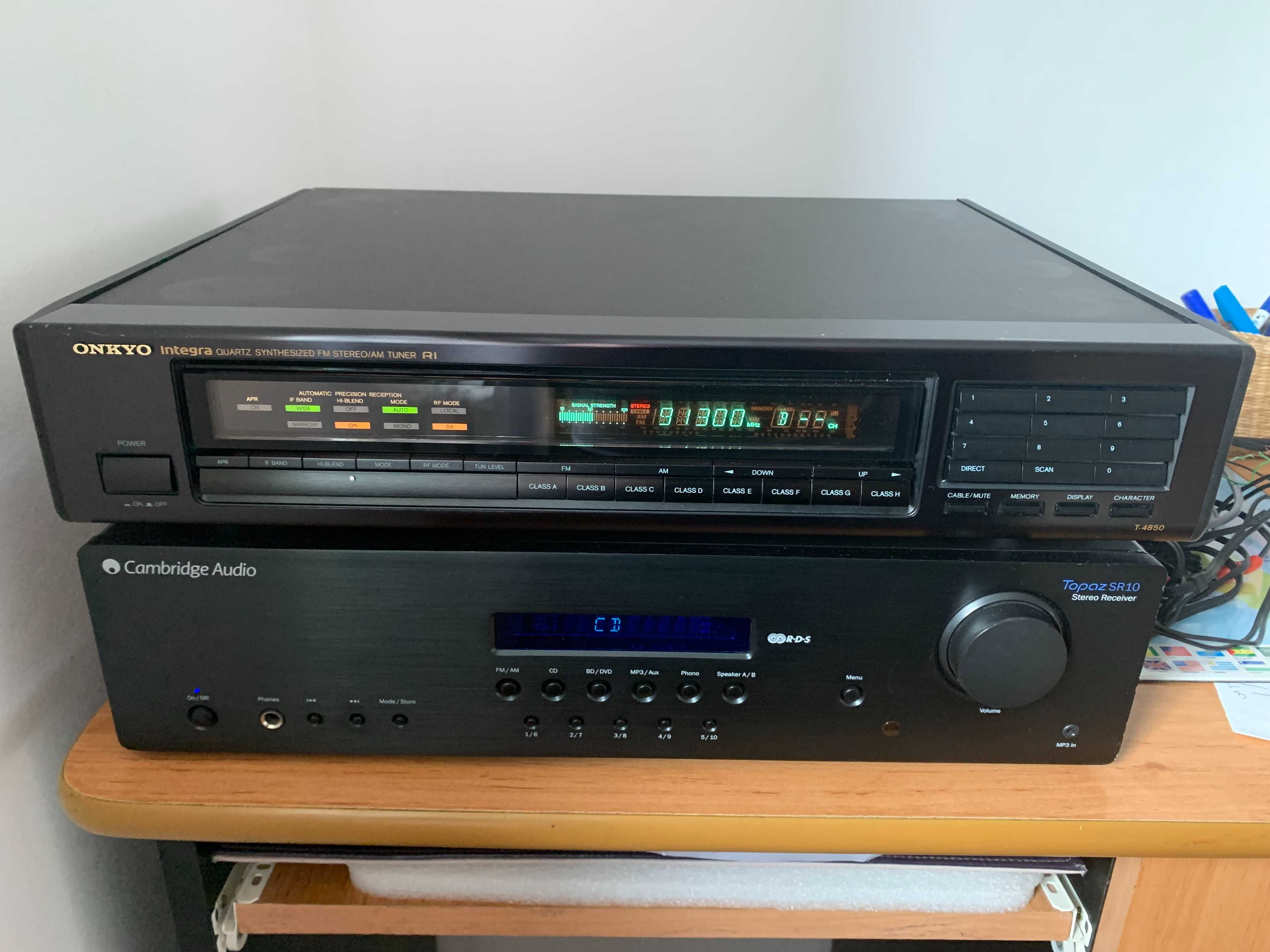 Tunere  Onkyo T-4850 TU-950 Yamaha T-S500  ST-S707ES