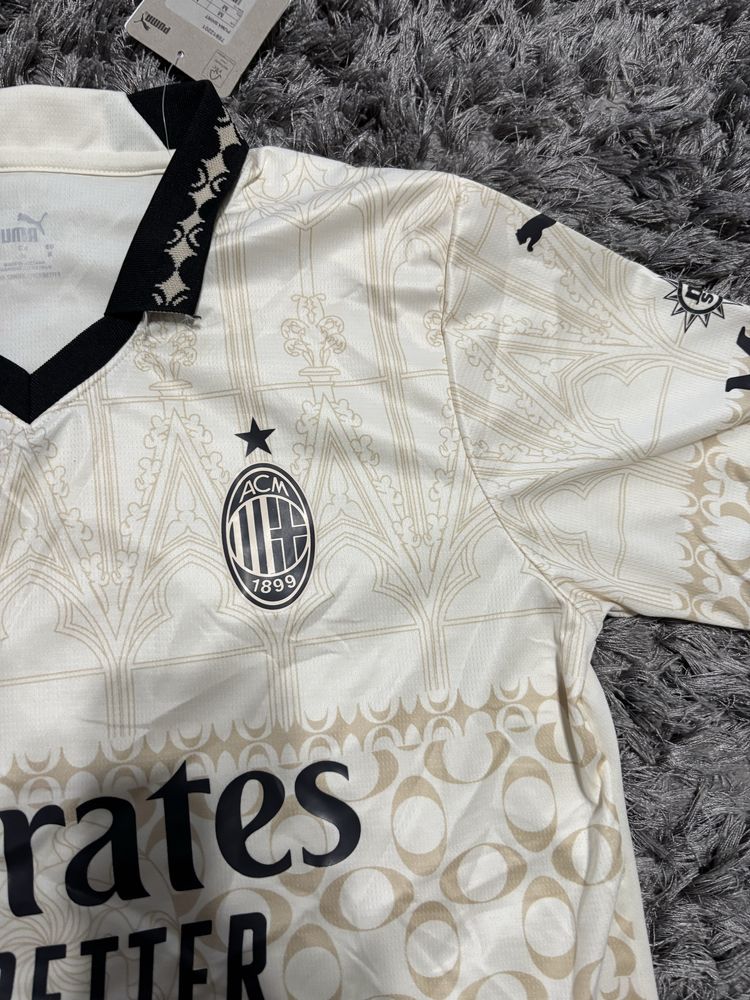 Tricou puma x pleasures x ac milan