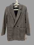 Sacou checkered pattern H&M marimea 38