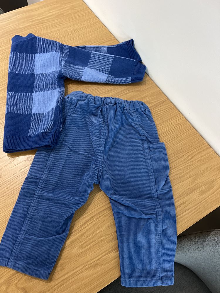 Пуловер и джинси H&M-86 никога не са обличани