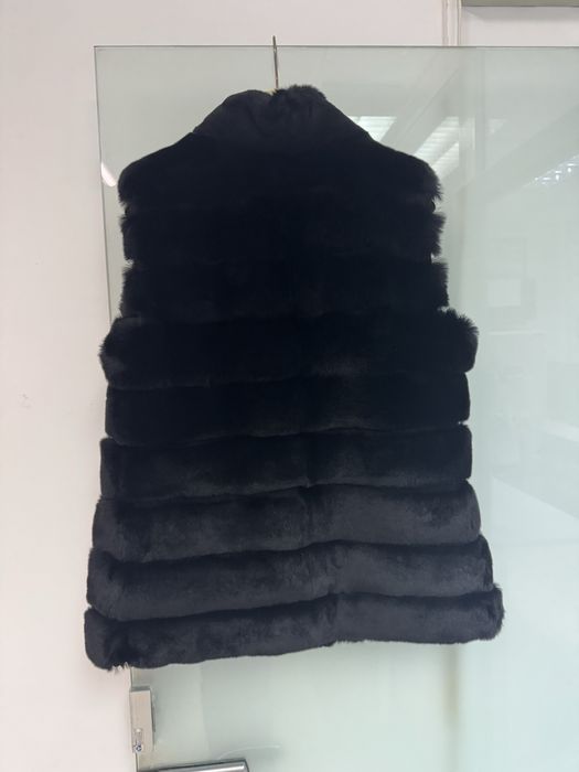Vesta / Haina de blana Chinchilla Carolina Design marimea:M