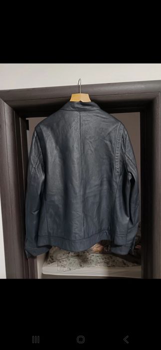 geaca barbati piele naturala XL Massimo dutti