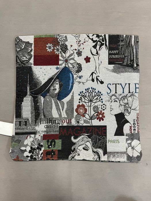 Калъфка за възглавница с цип. Размери:40х40; 43х43; 45х45