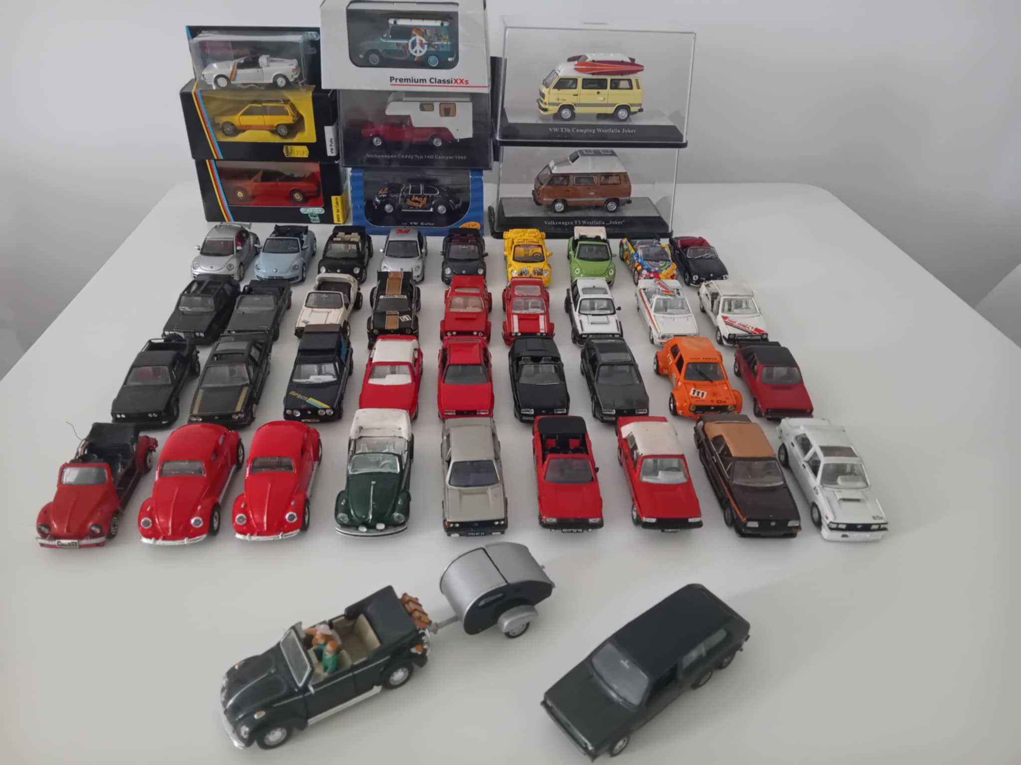 VW Jetta, Golf, Polo, New Beetle, Corrado, Caravelle 1:43 AutoArt