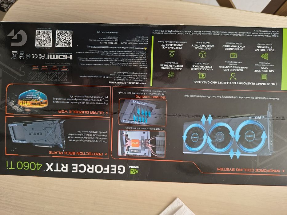 Vand placa video Gigabyte Eagle OC Nvidia 4060ti 8GB