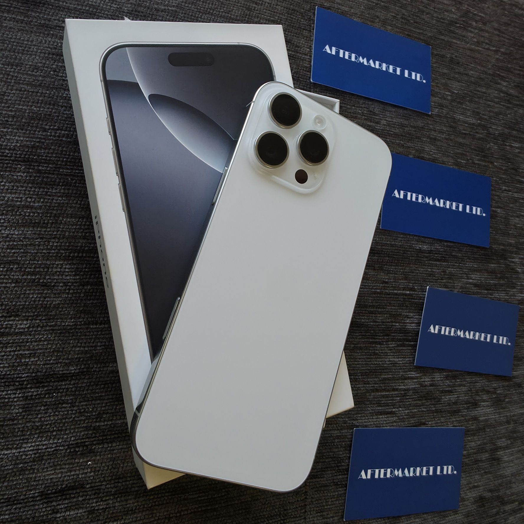 ^^^КАТО НОВ 512GB iPhone 16 Pro Max Yettel Гаранция 2028г. White / Бял