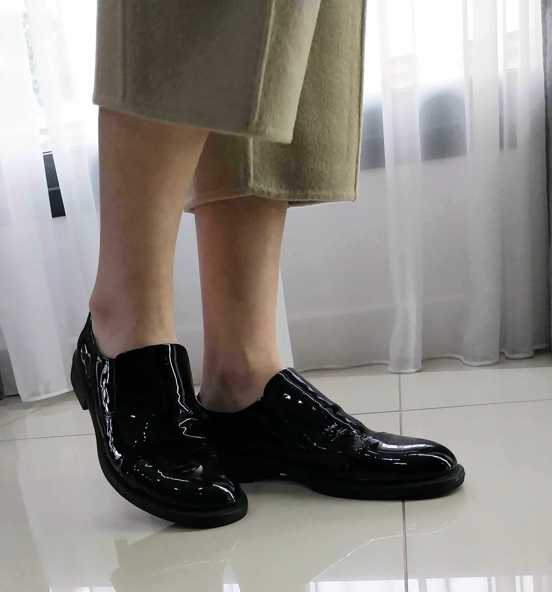 Pantofi dama Vagabond din piele lăcuită 100%