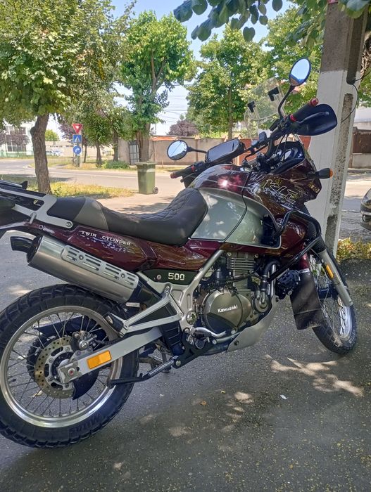Kawasaki KLE 500 , cat A2. /schimb cu auto
