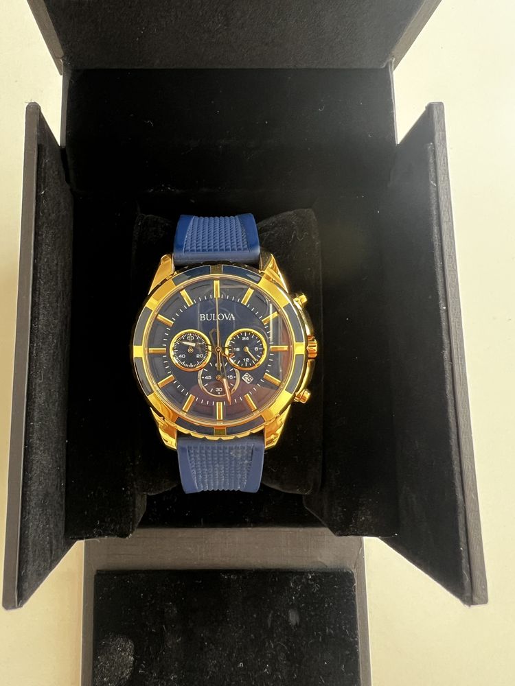 Ceas Bulova 44mm Blue Quartz