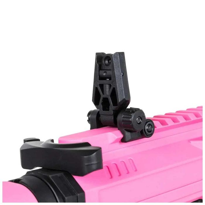 Pusca SPECNA SA-FX02 FLEX™ SMG HAL ETU-Pink+baterie LI-PO+acumulator
