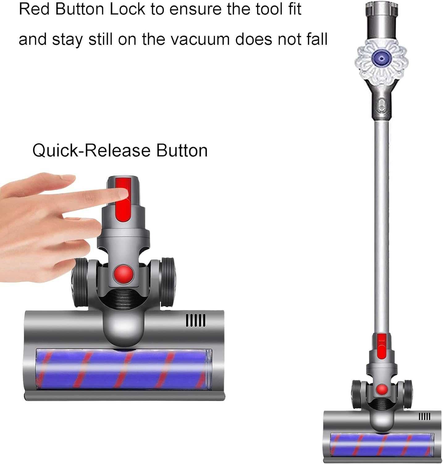 Dyson V7 V8 V10 V15 V11 турбо четка