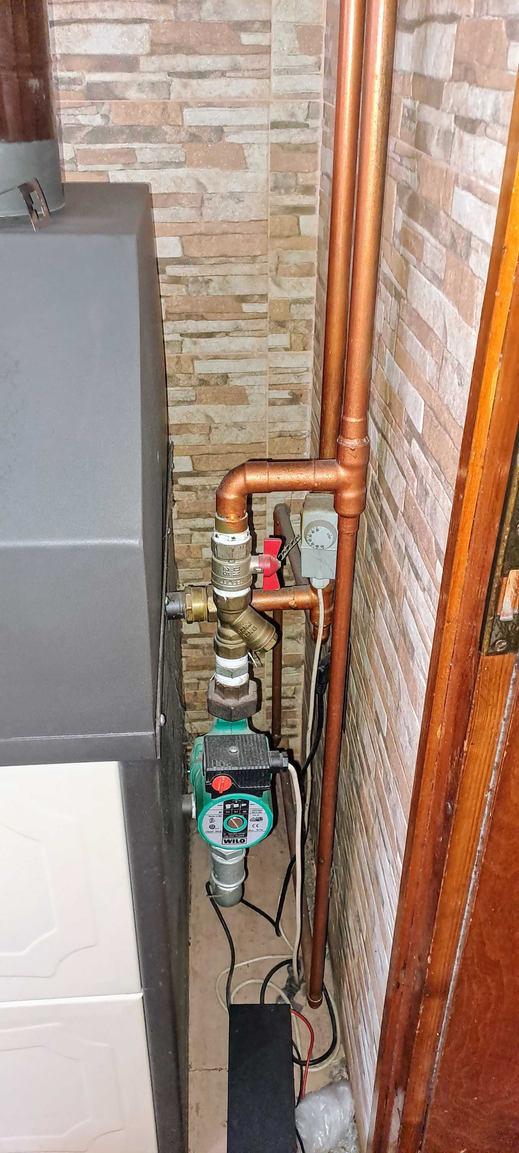 Камина Прити с водна риза 17+6kW