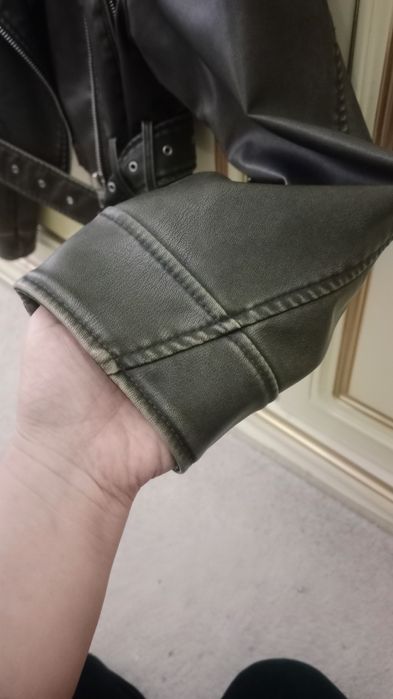 Куртка кожаная Zara