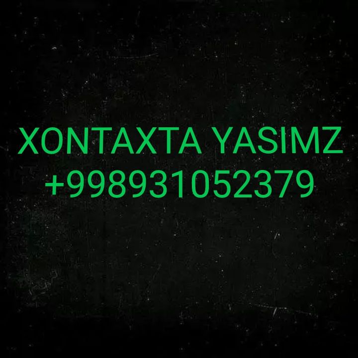 Xontaxta yasimz хонтахта