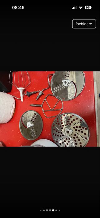 Robot de bucătărie, un cutit defect, vezi ultima poza