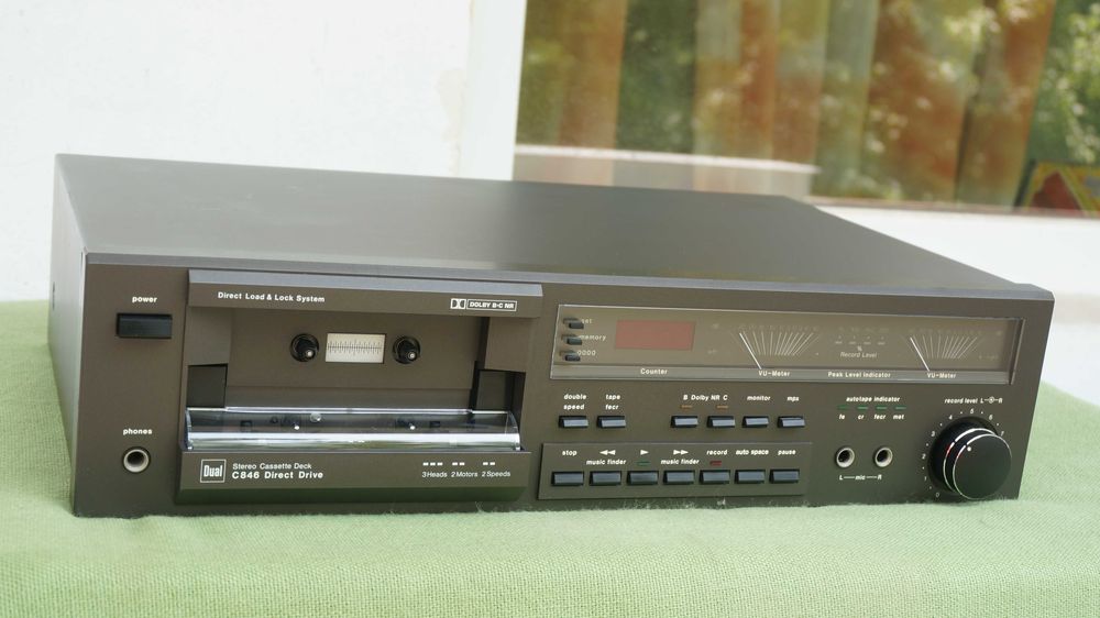 Casetofon deck DUAL C846