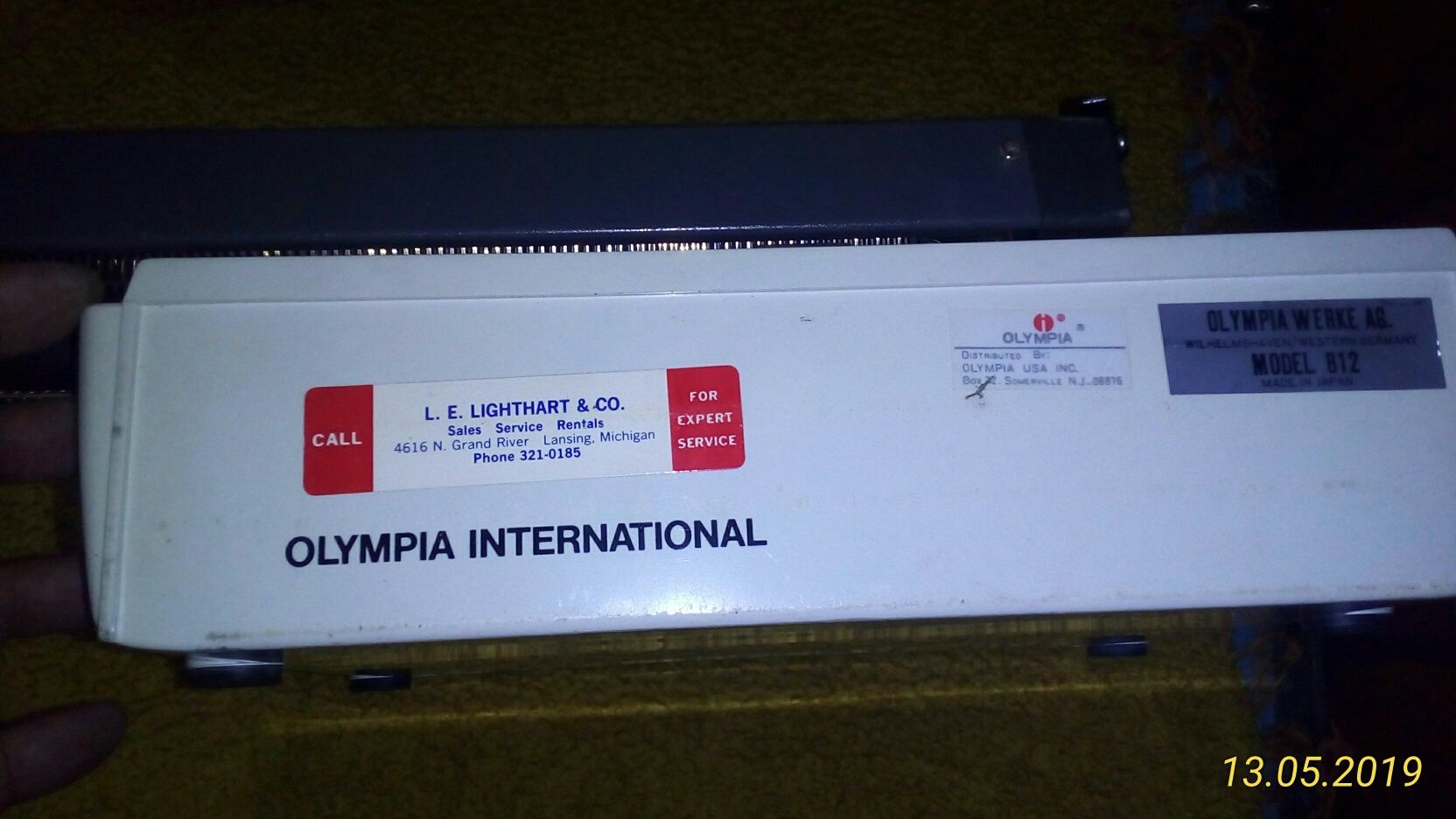 Masina de scria Olympia International