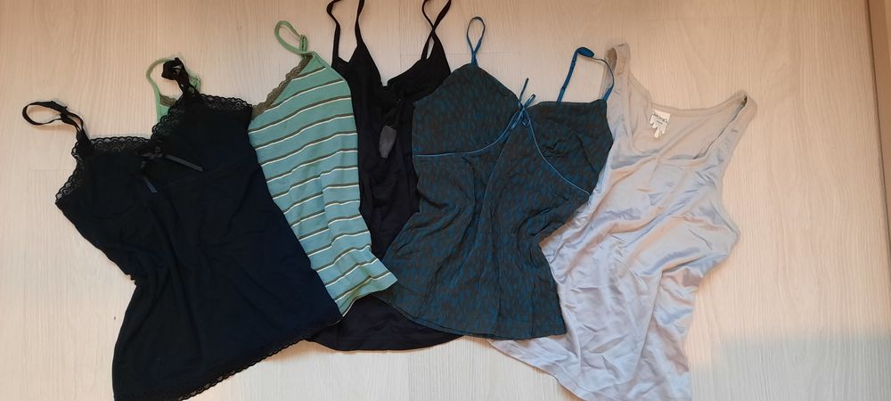 Lot set 7 TOPURI maiouri dama S-M