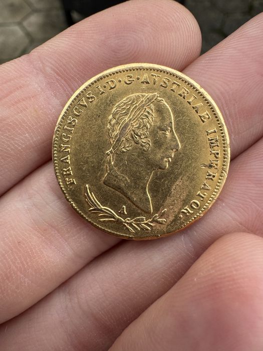 Рядка Златна Монета 1 Соврано 1831А Францис I