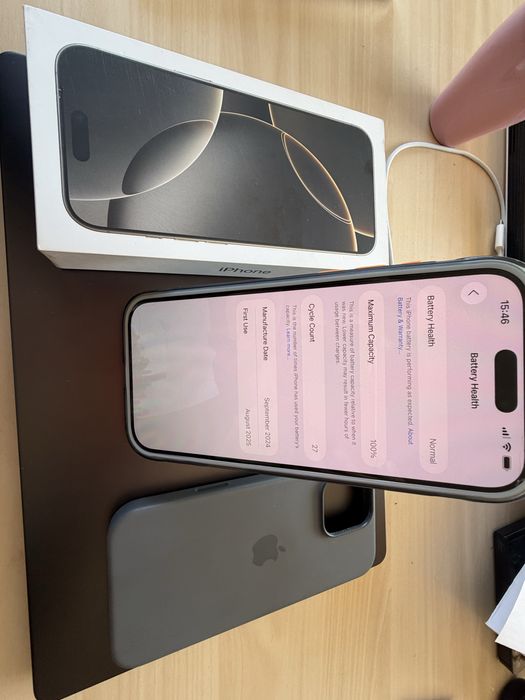 Vand iphone 16 pro max Garantie