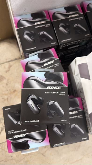 Casti bose quietcomfort ultra earbuds 2nd gen black sigilate originale