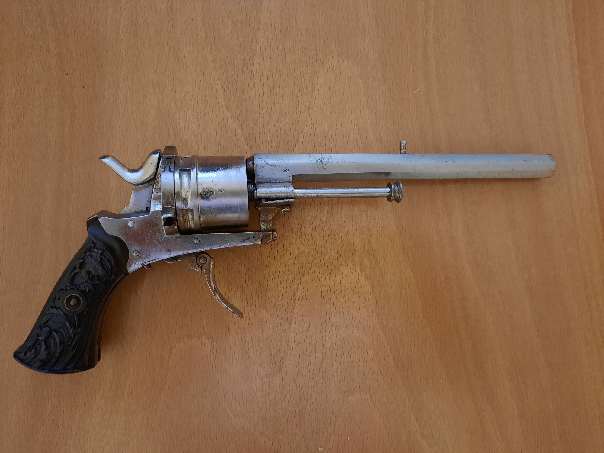 Револвер Лефуше с централен бой 1870г.Оригинал
