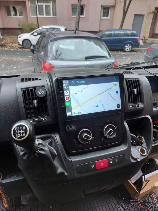 Navigatie Android Fiat Ducato Peugeot Boxer Citroen Jumper Opel Movano