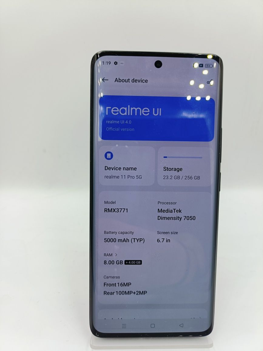 Realme 11 Pro 256GB/8GB RAM #27595