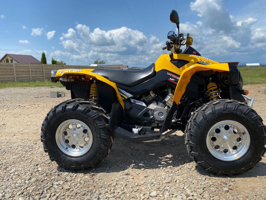 Can Am Renegade 800cm// import Finlanda // stare ideala //variante atv