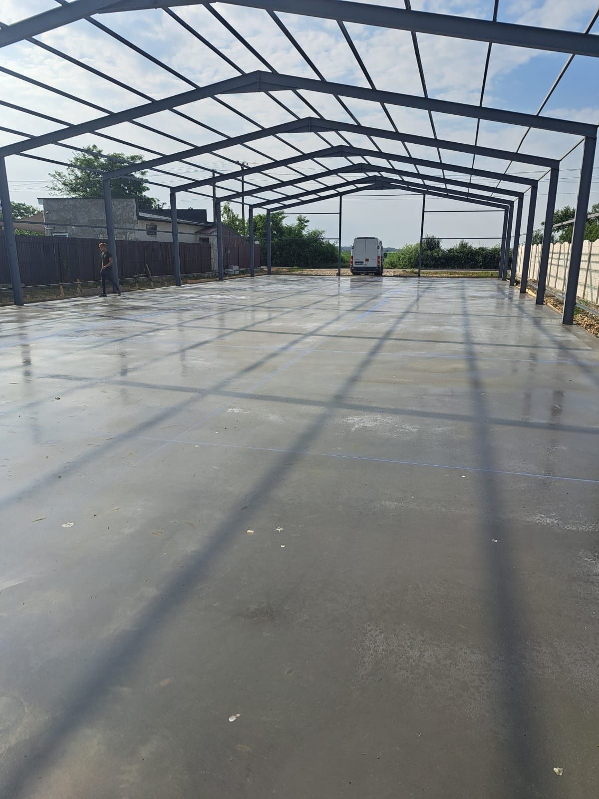Turnare Beton cu elicopter si Cuarț, platforme Betonate, Șapă