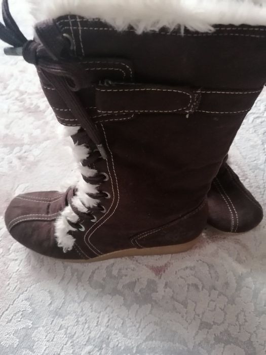 Дамски ботуши от ест велур