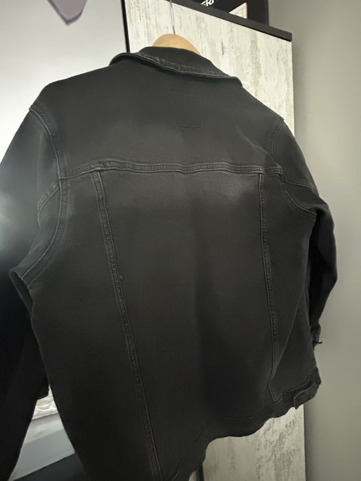 Черно дънково яке