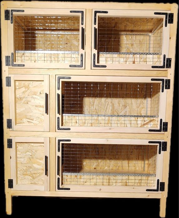 Клетки для кроликов. Қуёнлар учун қафаслар.