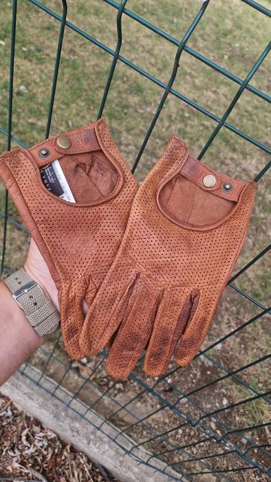 Masusi Piele Perforate Zara Man mar L