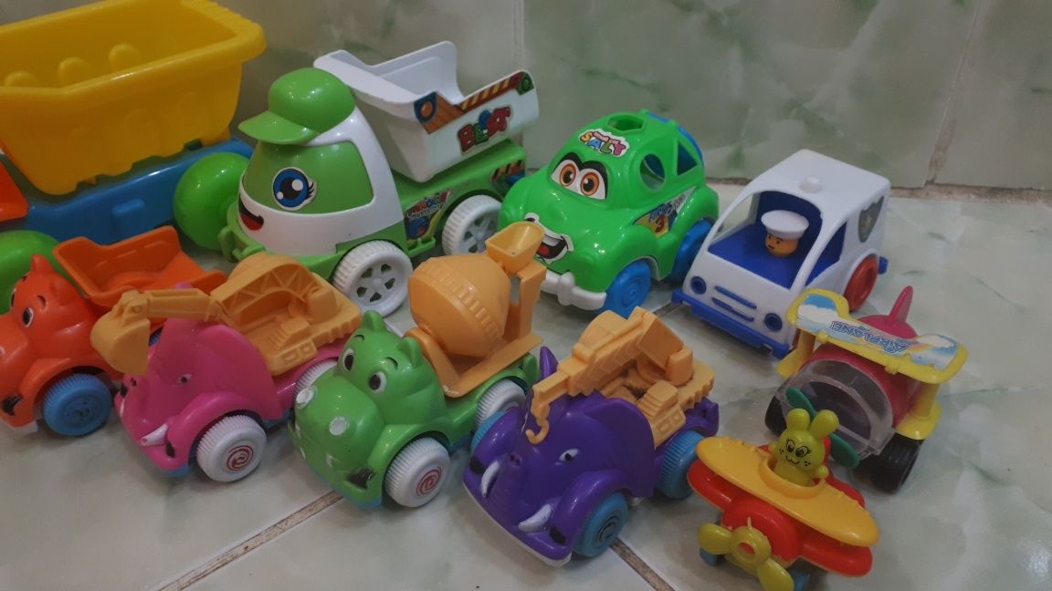 Машинки игрушки для мальчика 10шт