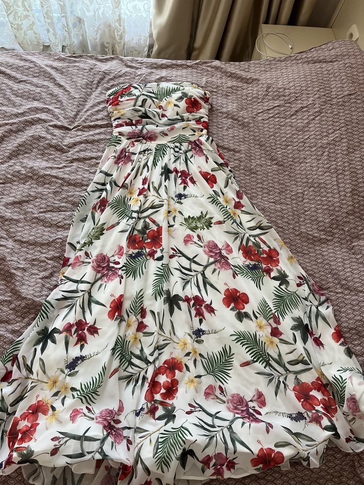 Официална флорална рокля
