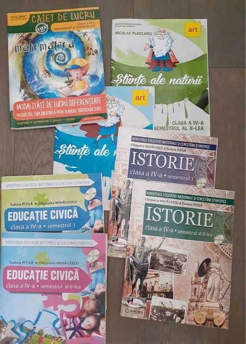 Manuale clasele IV, VI, VII, VIII