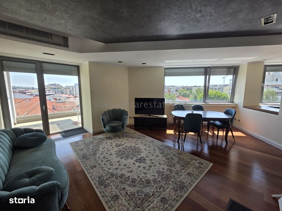 Herastrau Soseaua Nordului Prima Linie Apartament 3 Camere Mobilat Lux