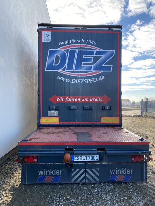 VARIANTE / Trailer agabaritic MEUSBURGER MPG-2 - 2 axe viratoare