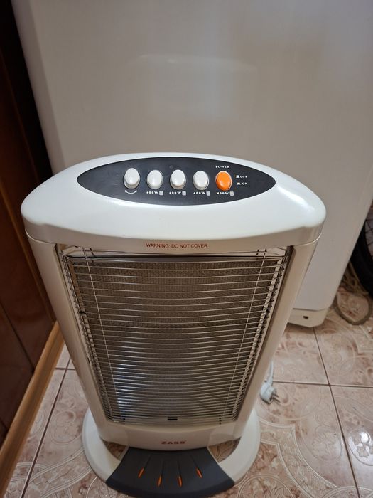 Radiator electric cu halogen