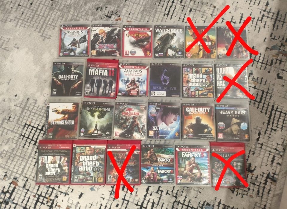 Продаются Диски на PS3
CALL OF DUTY black ops -3500
Assassin creed bla