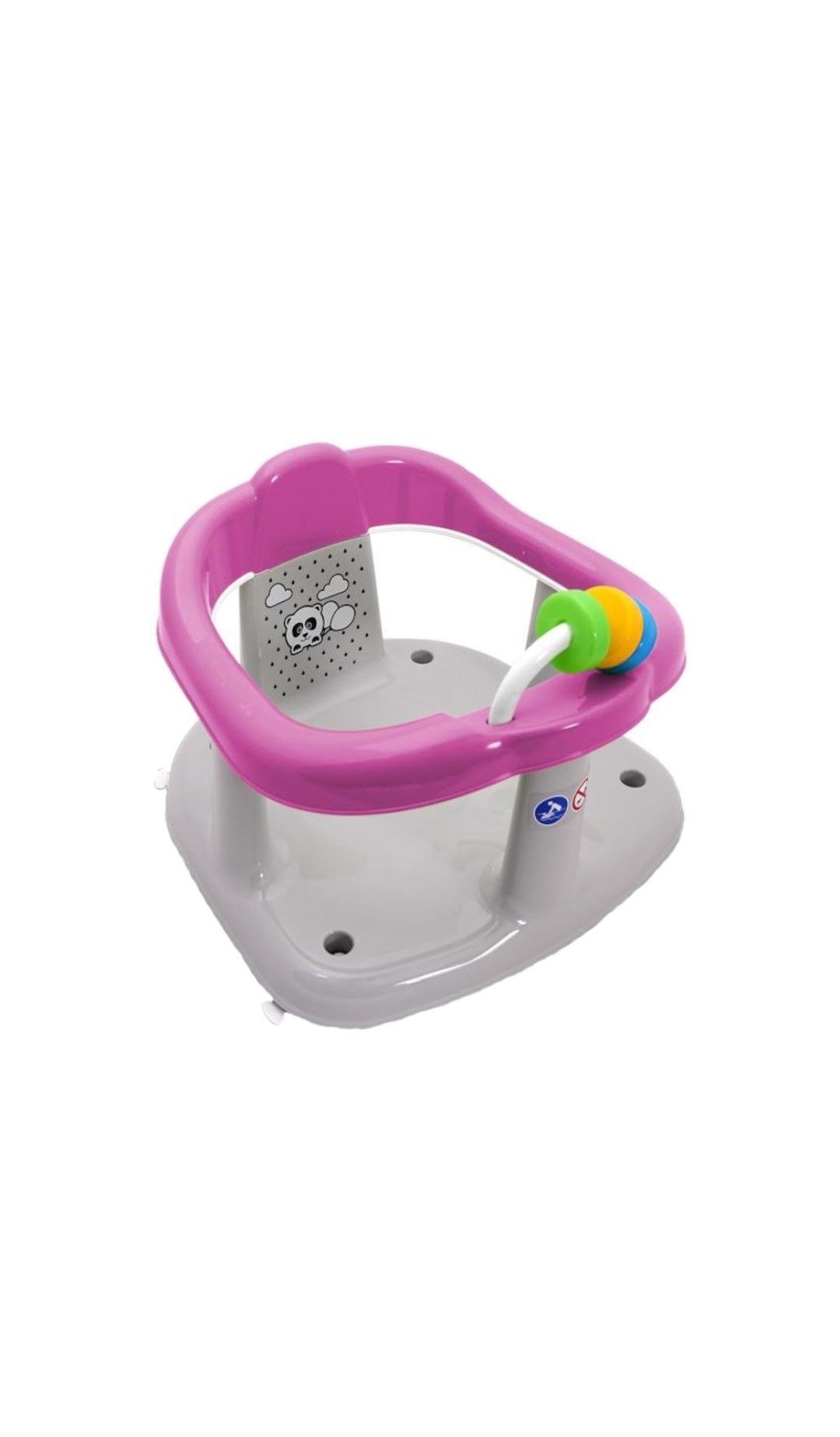 Vând Scaun de baie pentru bebe Lorelli Panda Pink, antiderapant, Roz