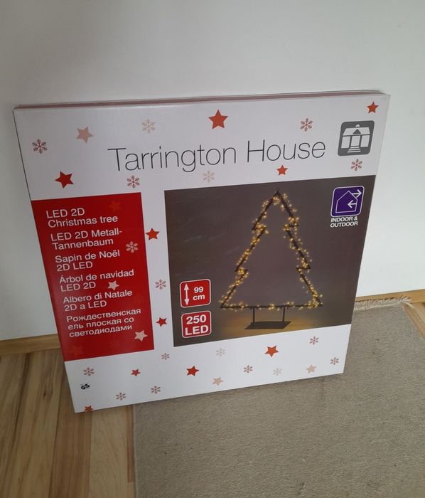 brad metalic led 2d leduri 250 craciun exterior interior outdoar