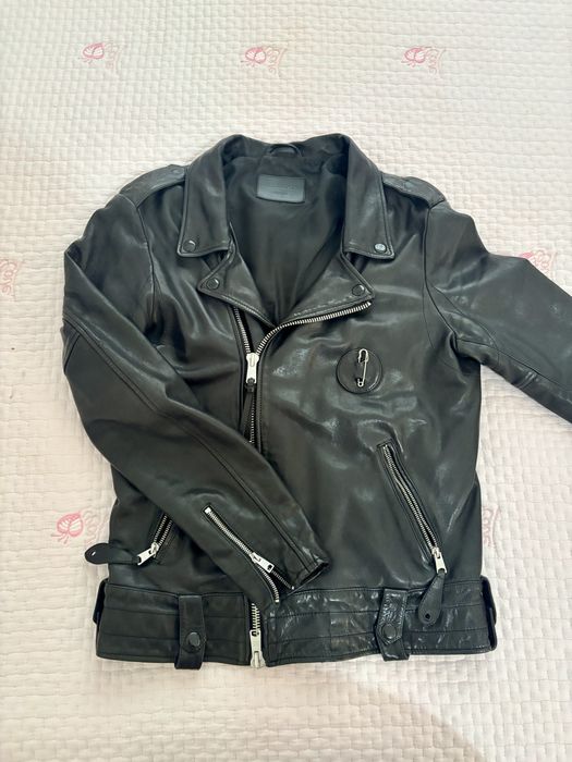 Allsaints - мъжко кожено яке | рамер М